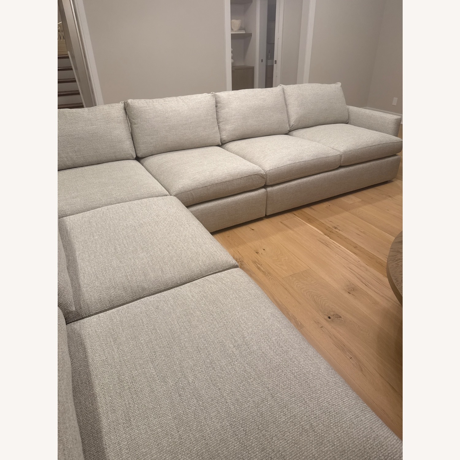 Crate & Barrel Lounge Deep Couch - image-8