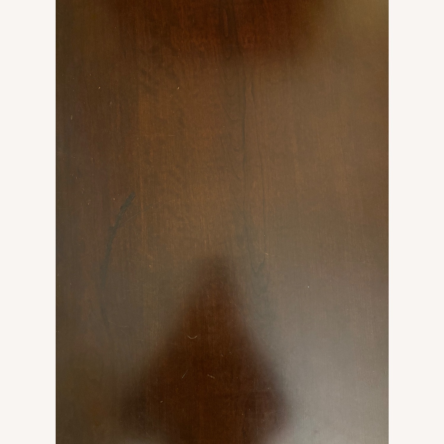 Living Spaces Dark Brown Wood Coffee Table - image-3