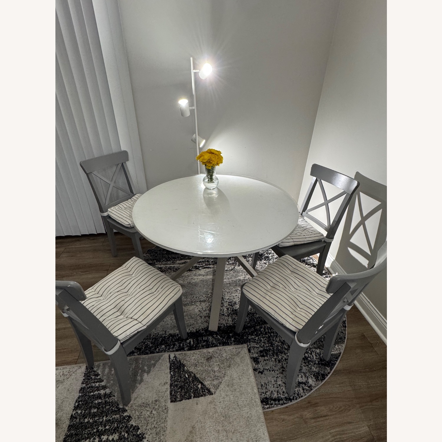 IKEA White Wood Dining Sets - image-3