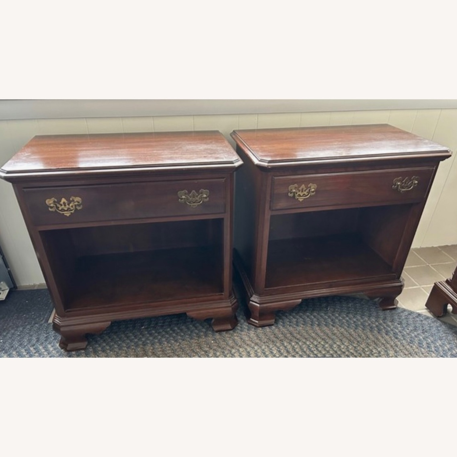Ethan Allen Georgian Court Nightstands - image-1