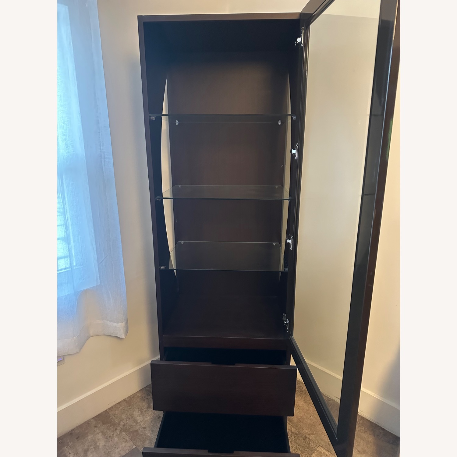 Glass China Cabinet - image-2