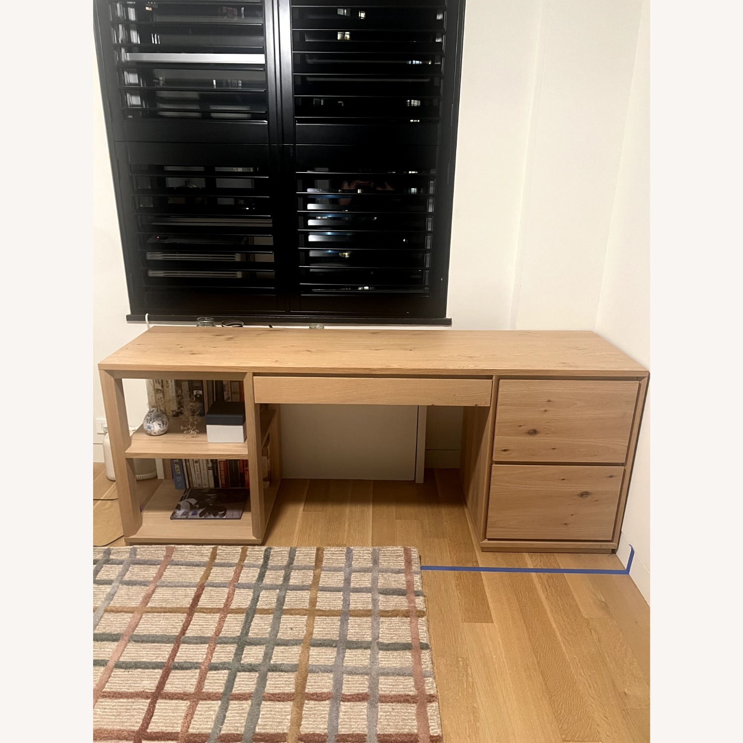 West Elm Norre 3-Piece Modular Desk 75" - image-1