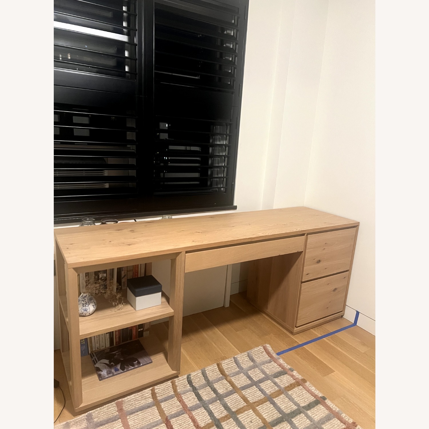 West Elm Norre 3-Piece Modular Desk 75" - image-2