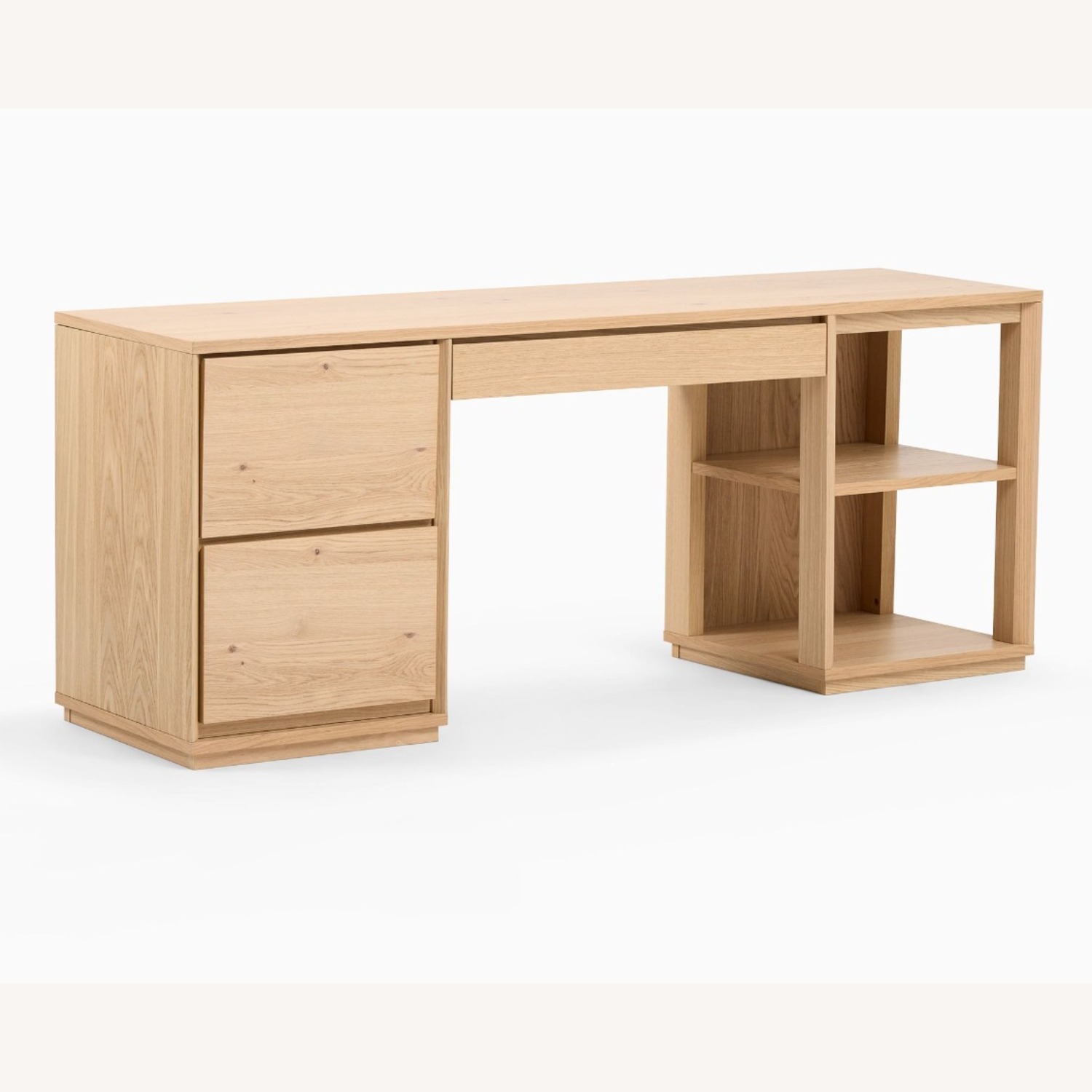 West Elm Norre 3-Piece Modular Desk 75" - image-6