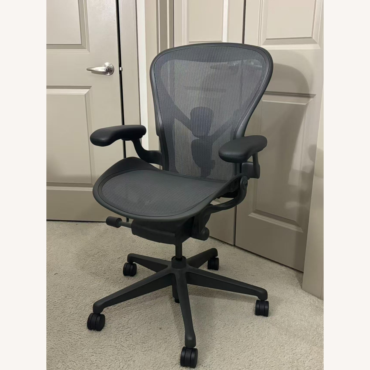 Herman Miller Aeron Black Office Chair - image-1