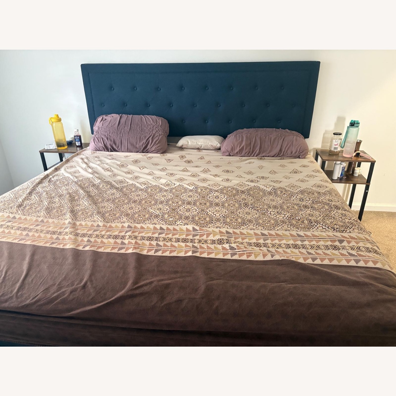 Wayfair Blue King Bed - image-3