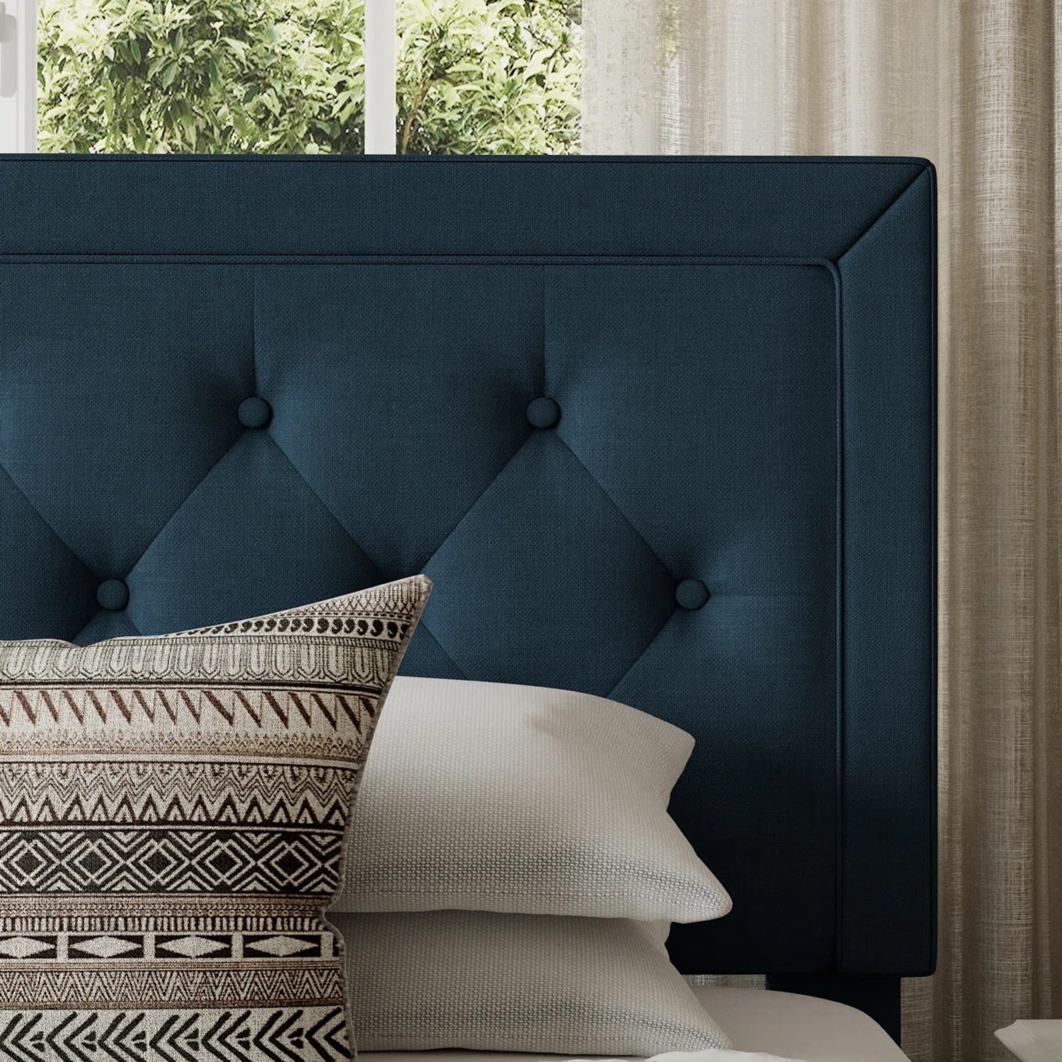 Wayfair Blue King Bed - image-4