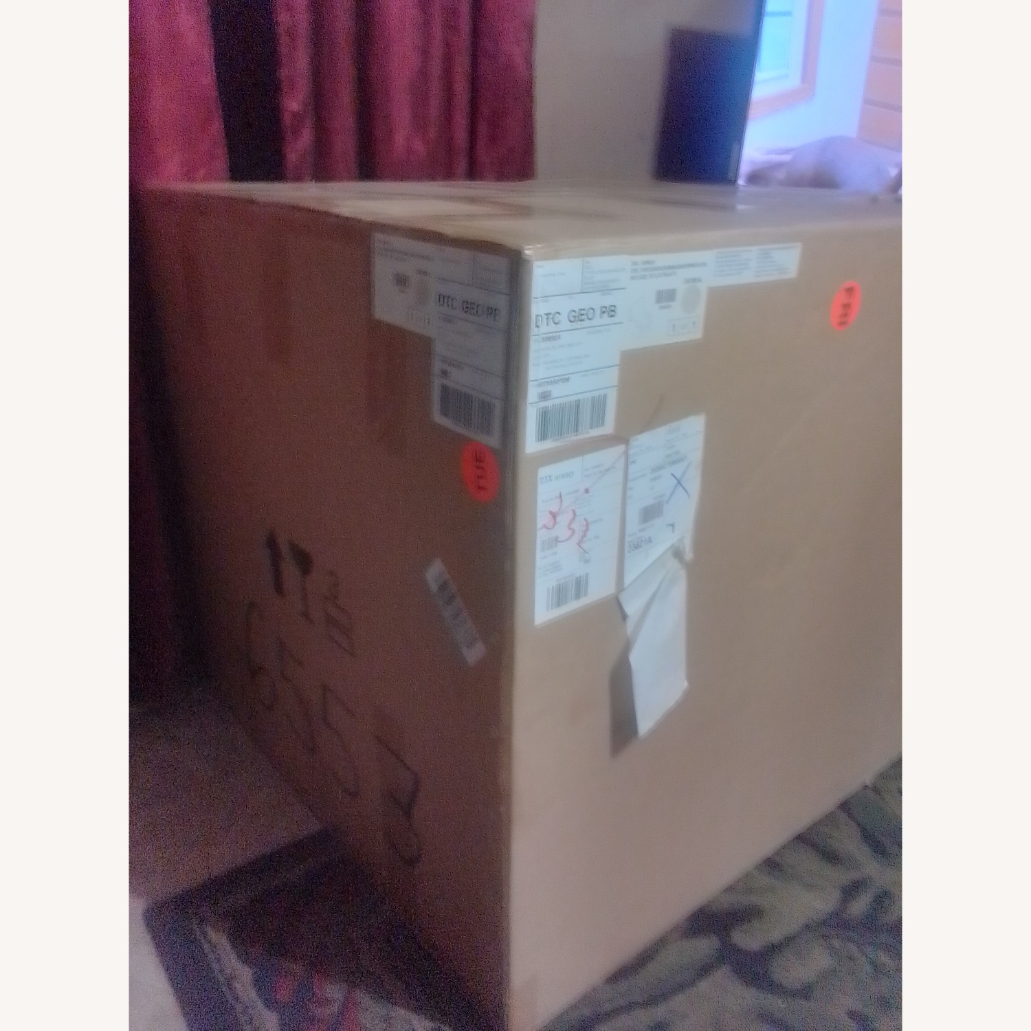 PB Comfort Modern Square Arm Swivel Recliner - image-10