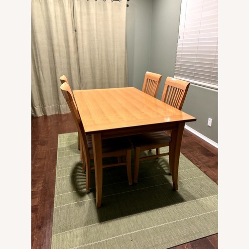Used Oakworks Natural Wood Dining Chairs for sale on AptDeco