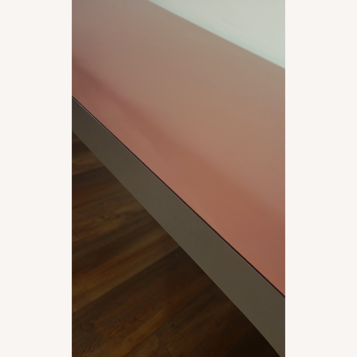 Vintage 1980's Waterfall Shape Console Table - image-3