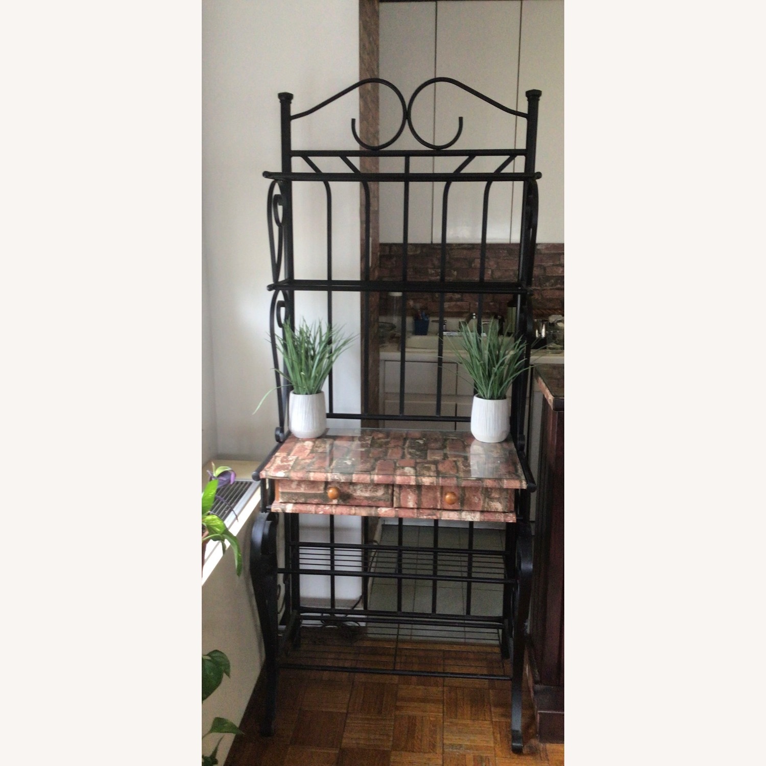 Bombay Company Black Wood Bookcase - image-2