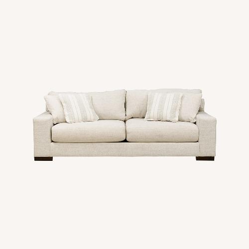 Used Natural Fabric 3+ Seater Sofa for sale on AptDeco
