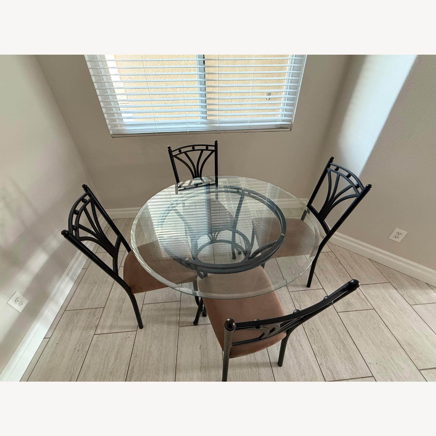 Glass Dining Set - image-5
