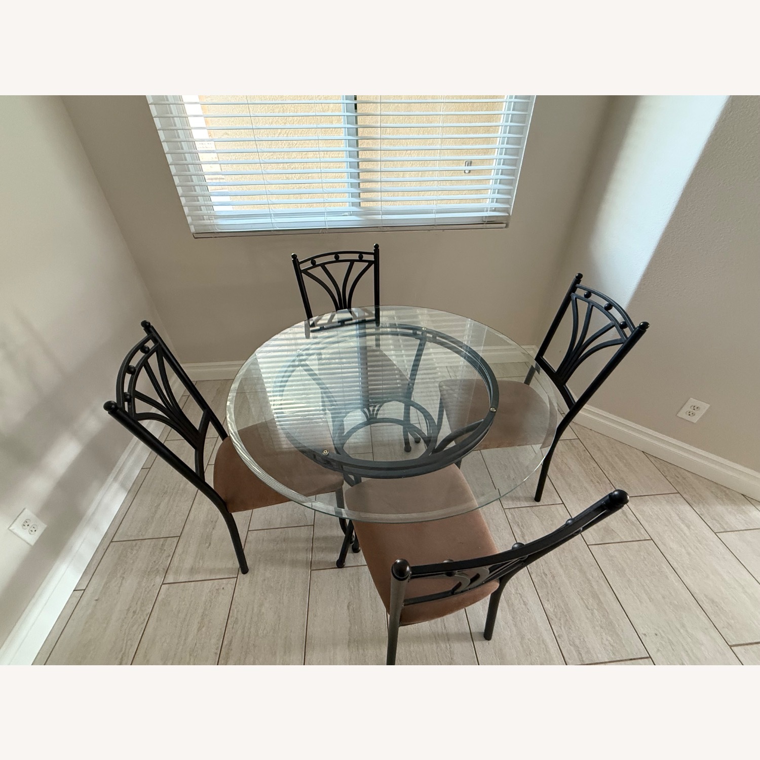 Glass Dining Set - image-6