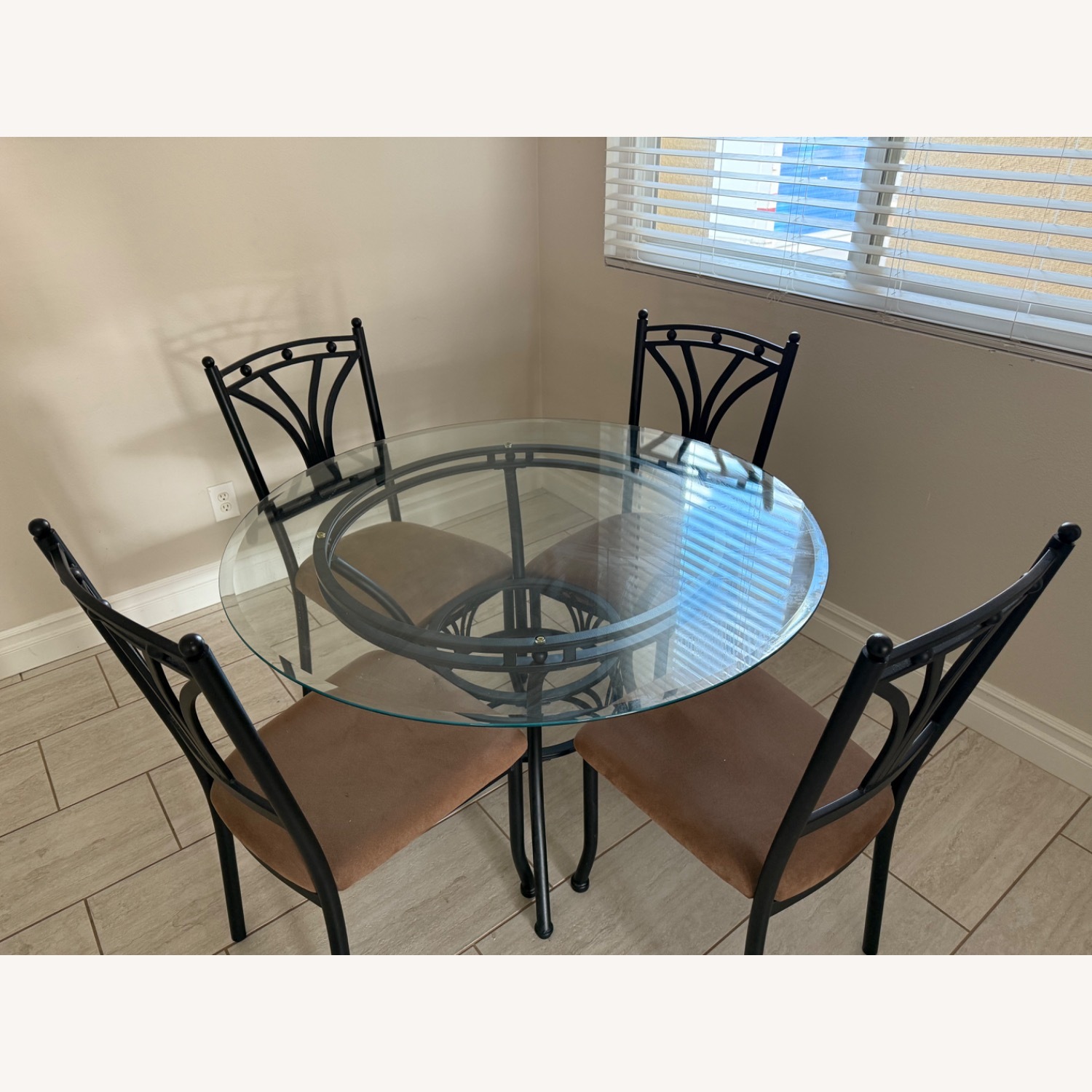 Glass Dining Set - image-2