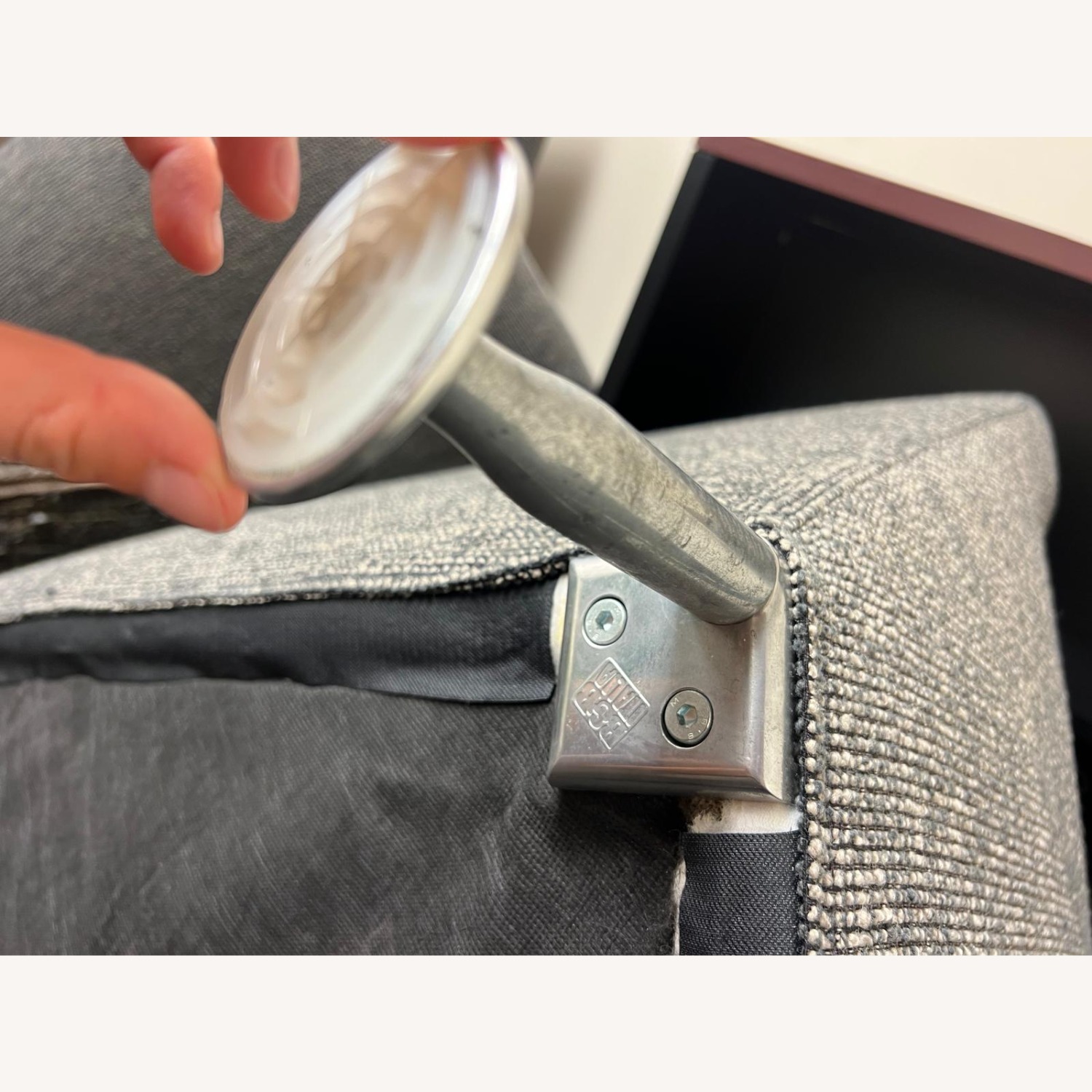 B&B Italia Dambo Dark Gray Fabric 3+ Seater Sofa - image-7