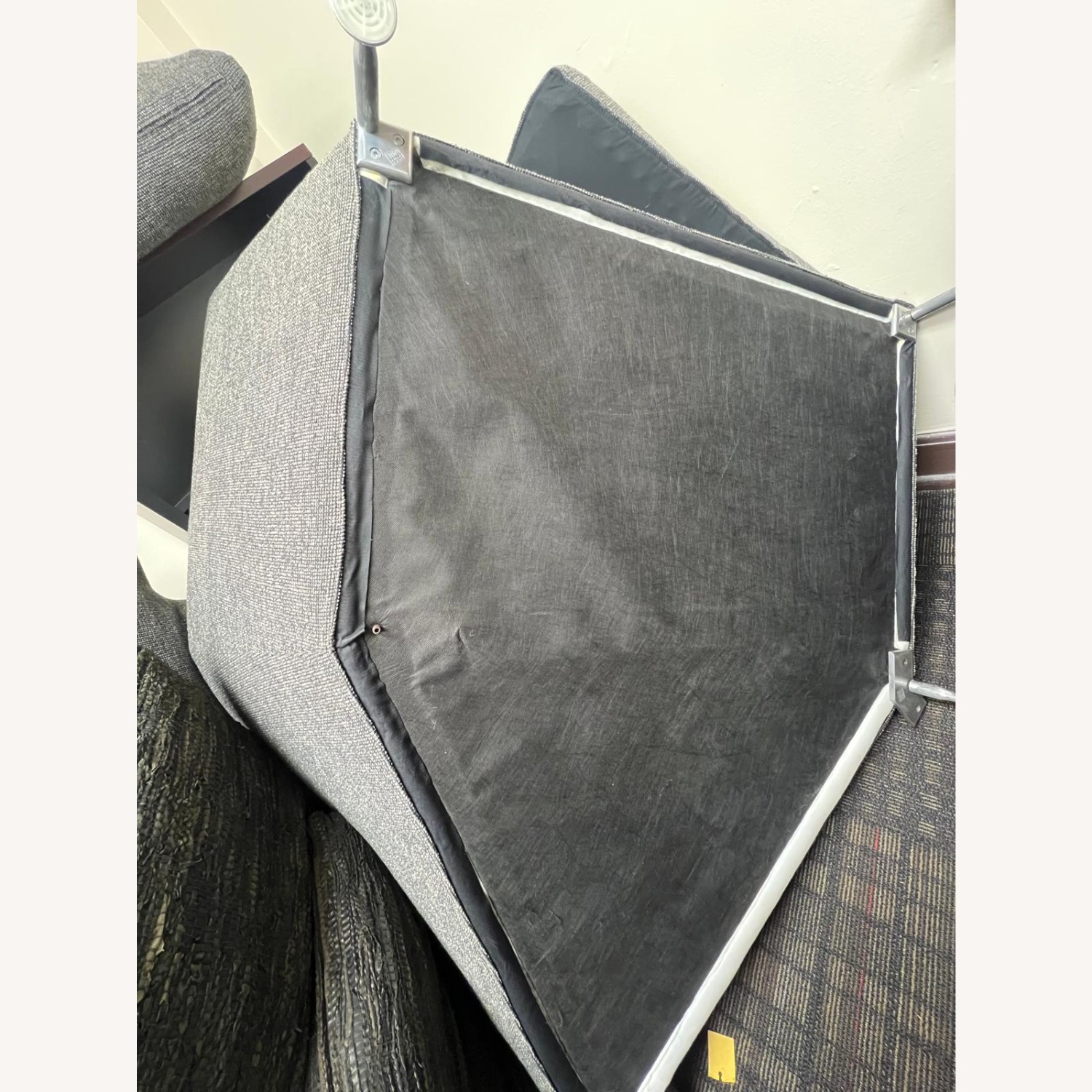 B&B Italia Dambo Dark Gray Fabric 3+ Seater Sofa - image-6