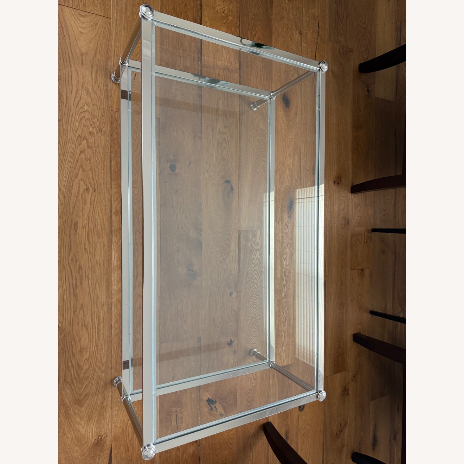 Silver Glass Coffee Table - image-3