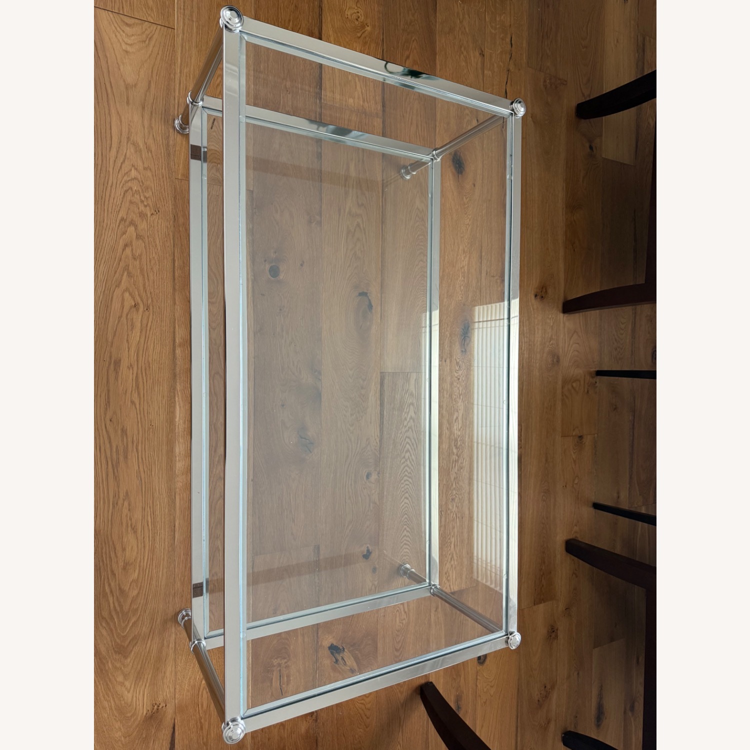 Silver Glass Coffee Table - image-4