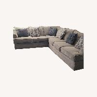 Naples Light Gray Sectional 