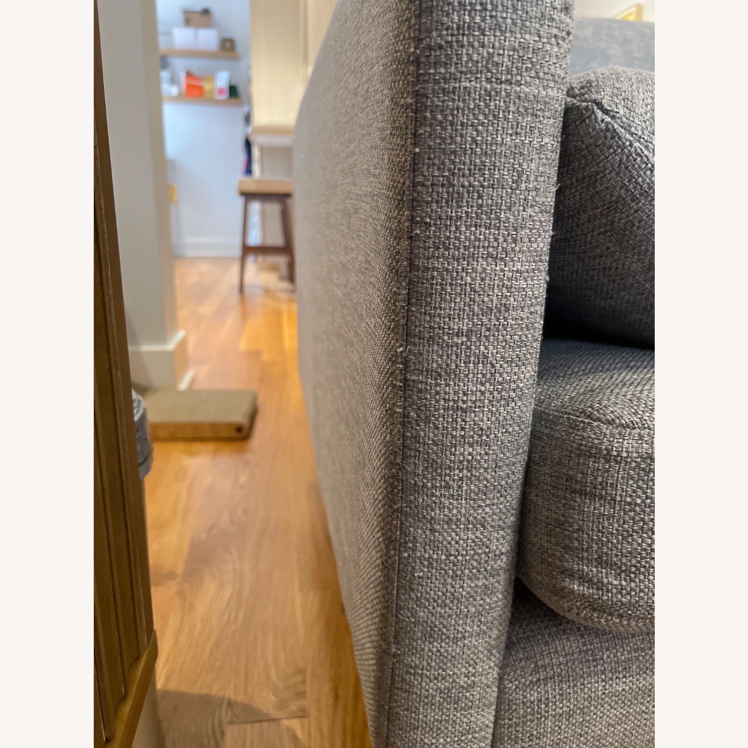 Article Anton Light Gray Fabric 2 Seater Sofa - image-4