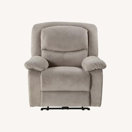 Used Serta Natural Fabric Recliner for sale on AptDeco
