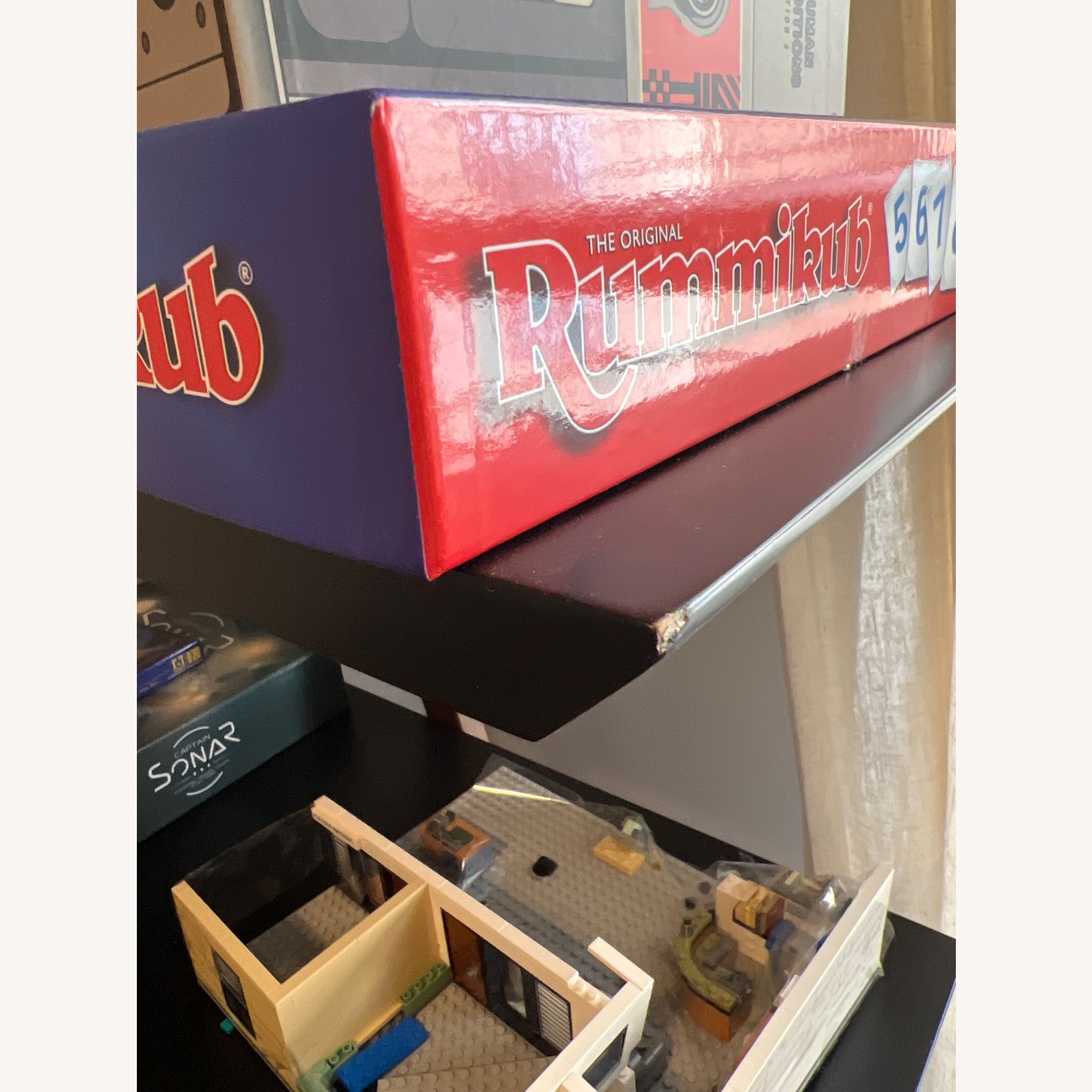 Article Caliper Dark Brown Wood Bookcase - image-4