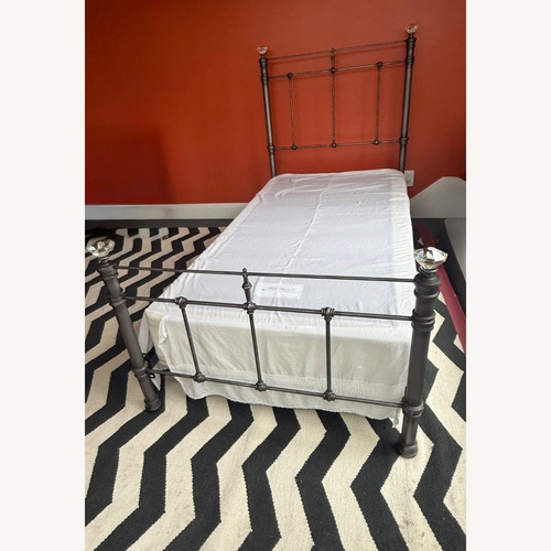 Used Set of 2 Pottery Barn Kids Iron Twin Beds for sale on AptDeco