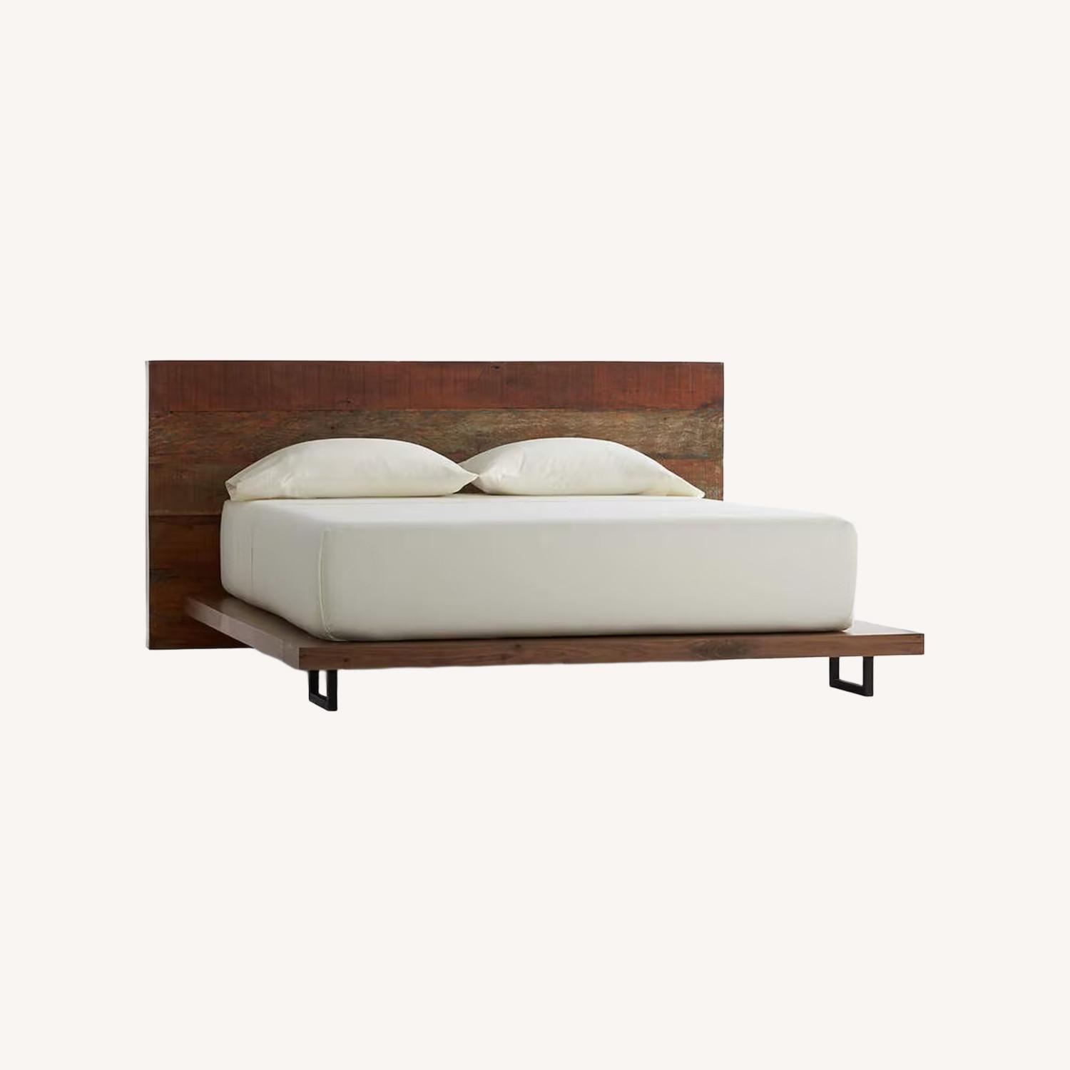 Crate & Barrel Atwood Solid Wood Platform Bed - image-0