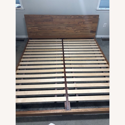 Used Crate & Barrel Atwood Solid Wood Platform Bed for sale on AptDeco