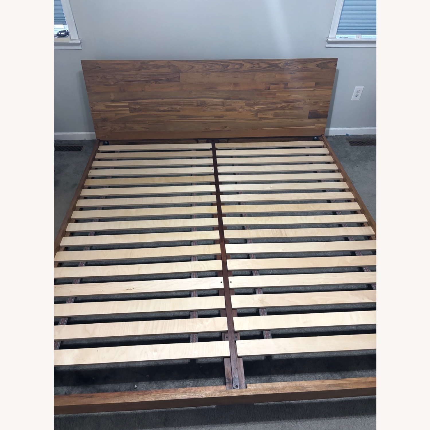 Crate & Barrel Atwood Solid Wood Platform Bed - image-3