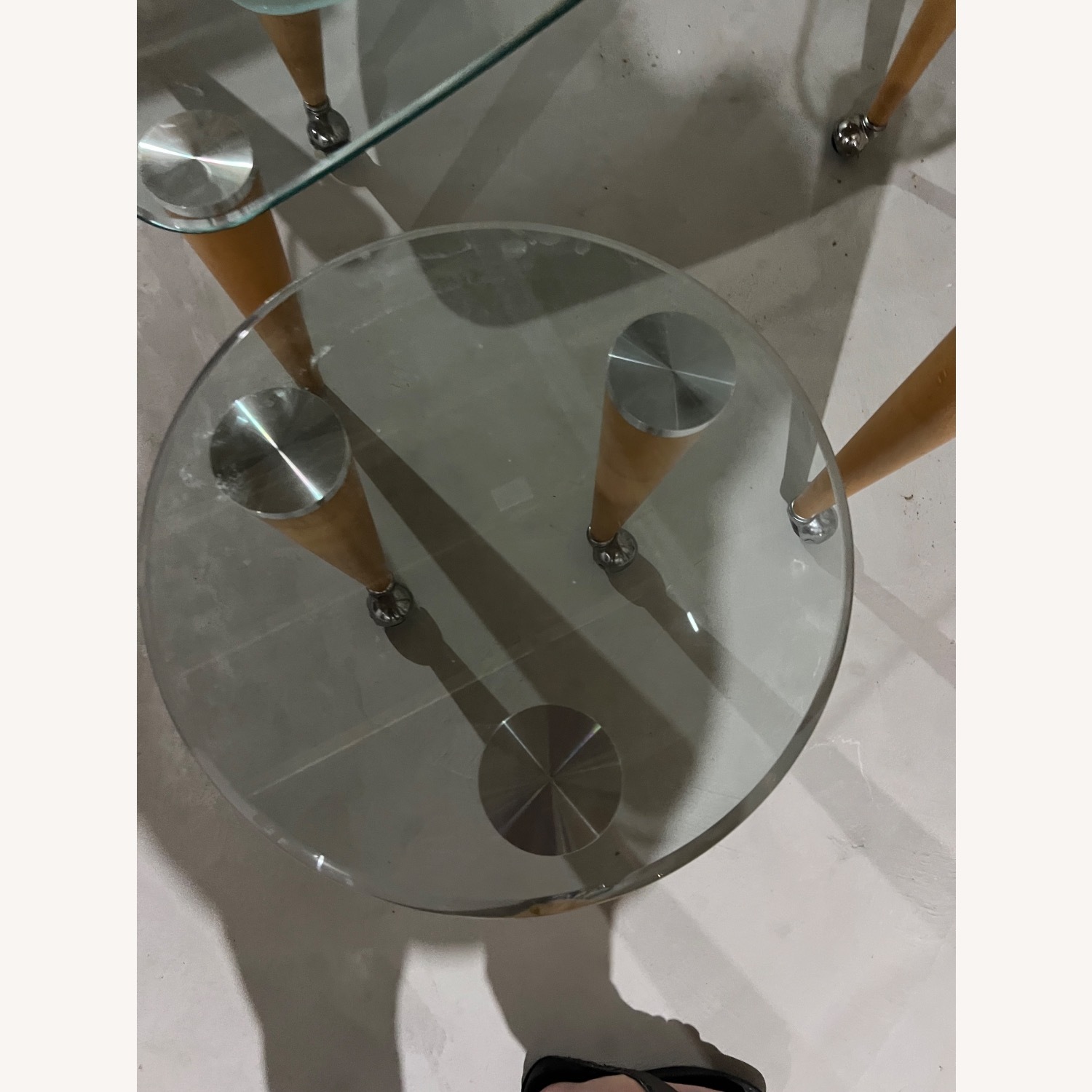 Modern Round Side Table - image-2