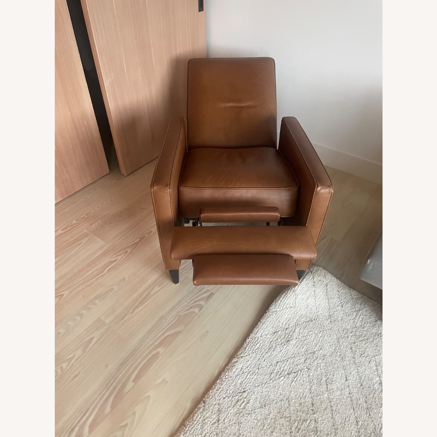 Room & Board Ellison Cognac Leather Recliner - image-4