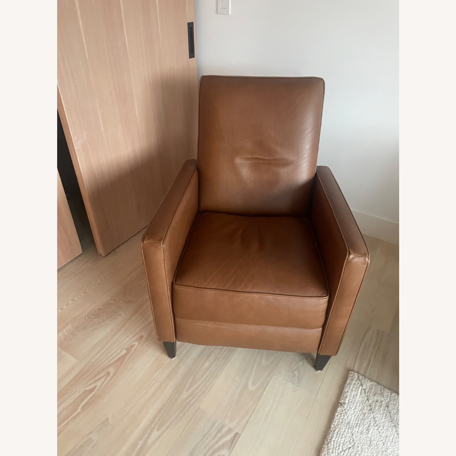 Room & Board Ellison Cognac Leather Recliner - image-1