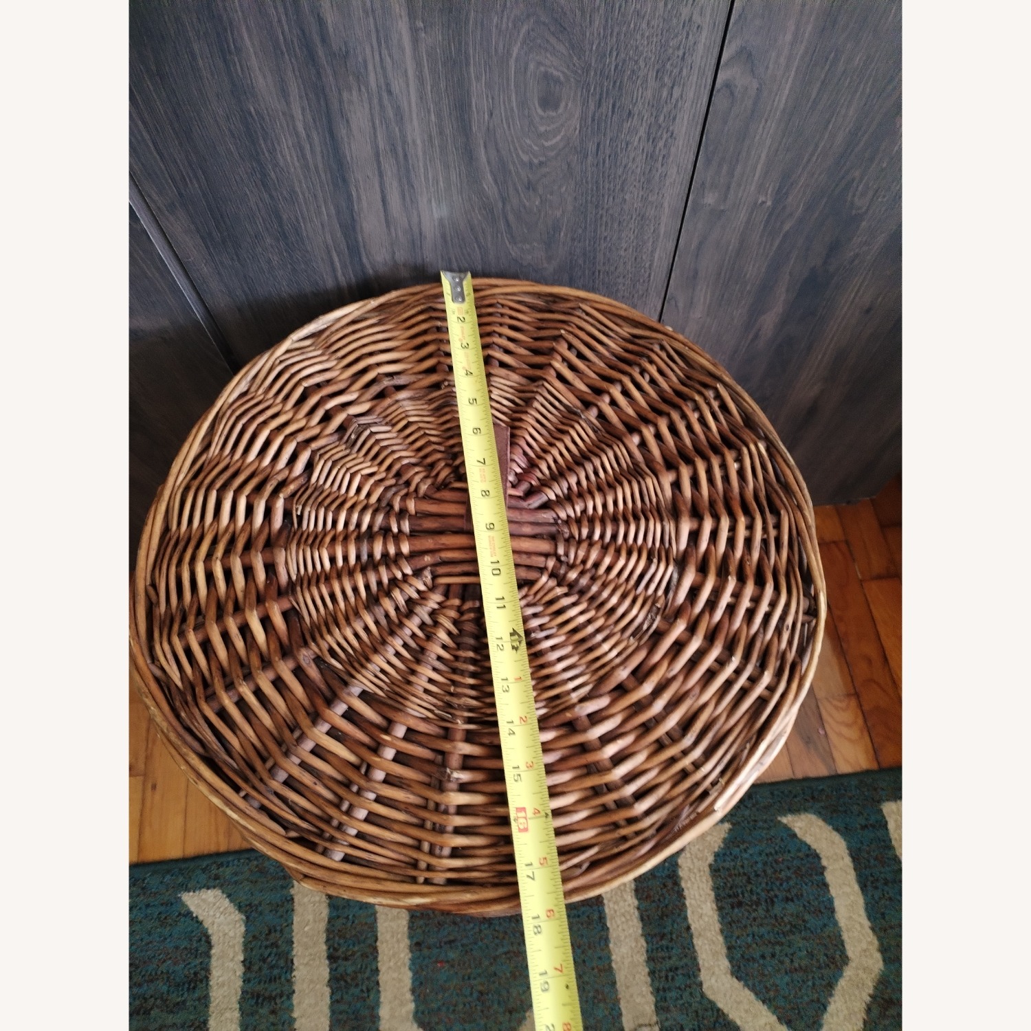 Vintage/Antique Finds Light Brown Basket - image-7