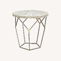 Palecek Natural Stone Side Table