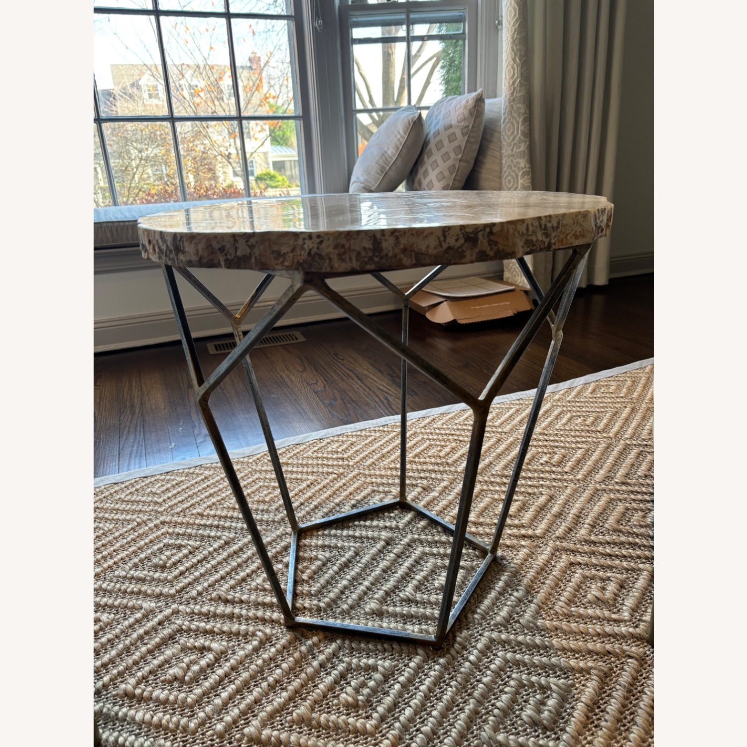 Palecek Natural Stone Side Table - image-3