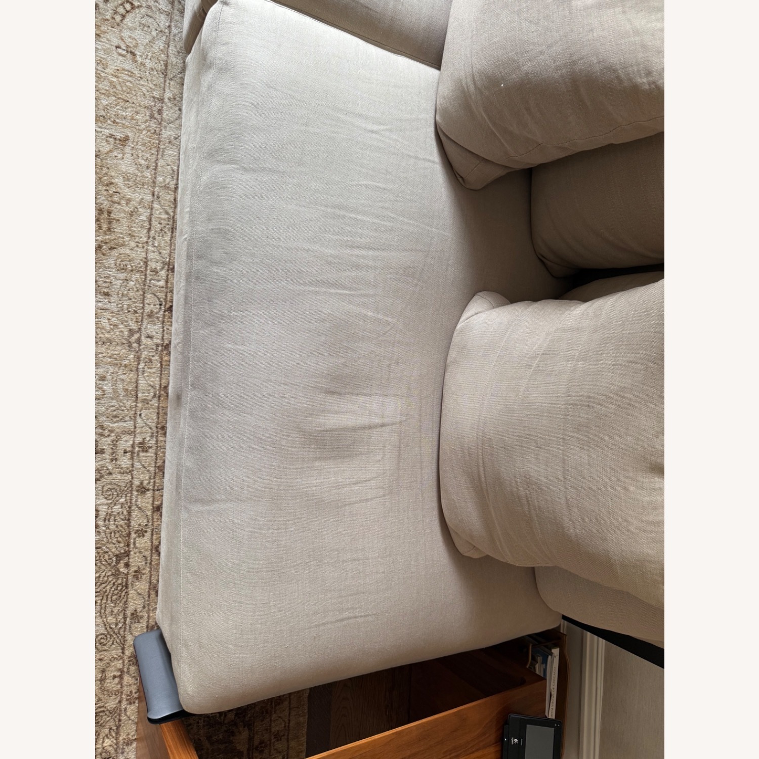 Kravet Natural Linen 3+ Piece Sectional - image-4