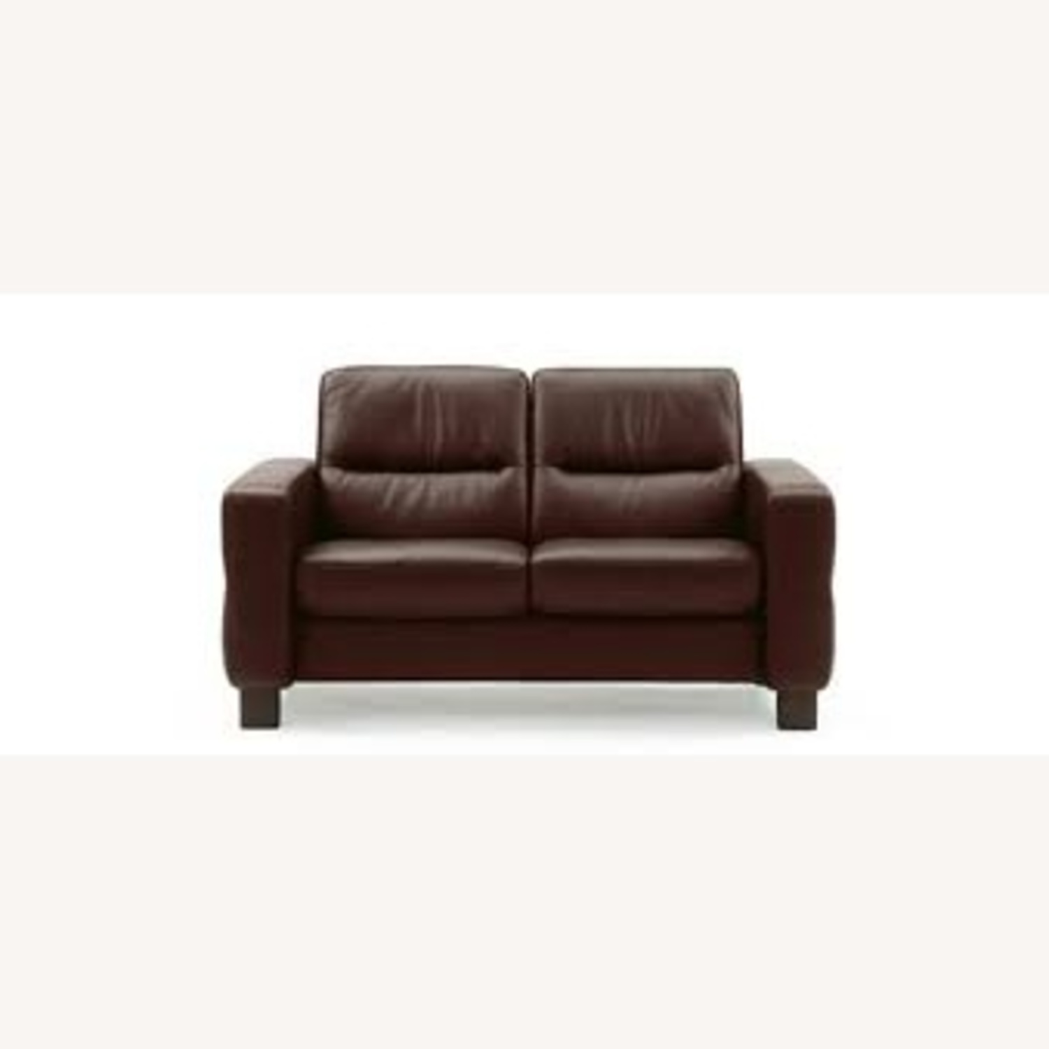 Stressless Wave 2 Seater Leather Sofa  - image-4