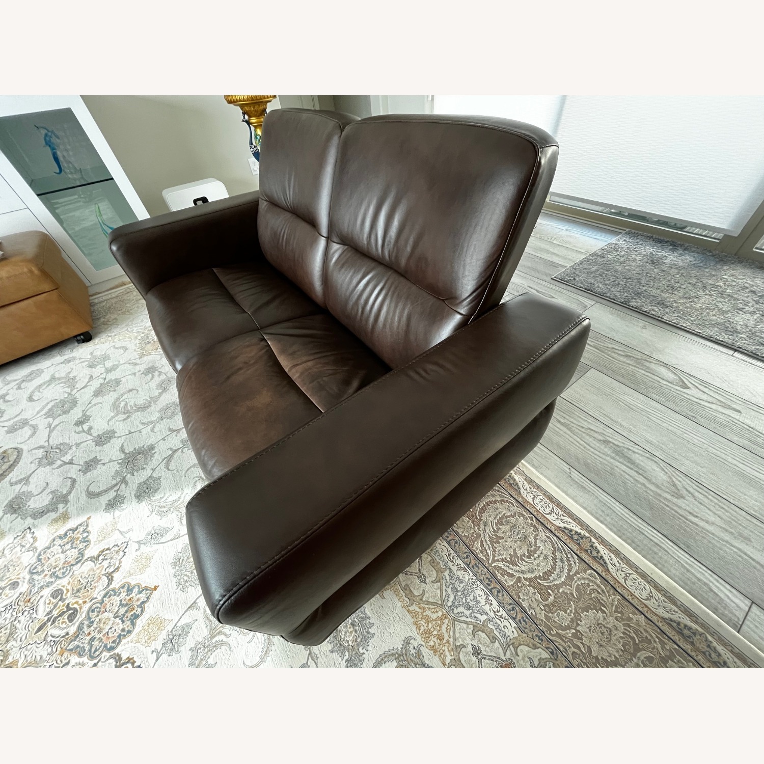 Stressless Wave 2 Seater Leather Sofa  - image-2