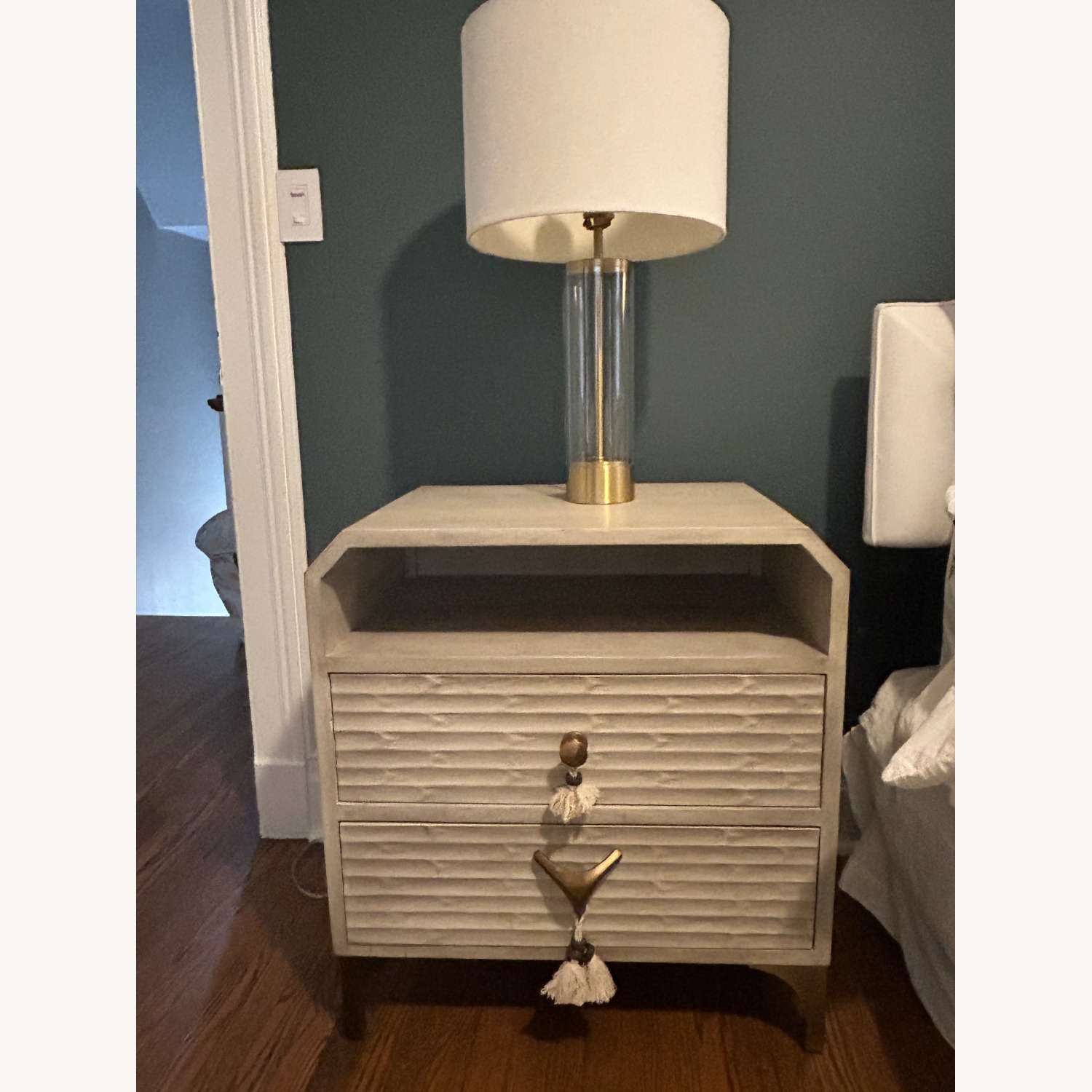 Anthropologie Zagora Tasseled Nightstand - image-4