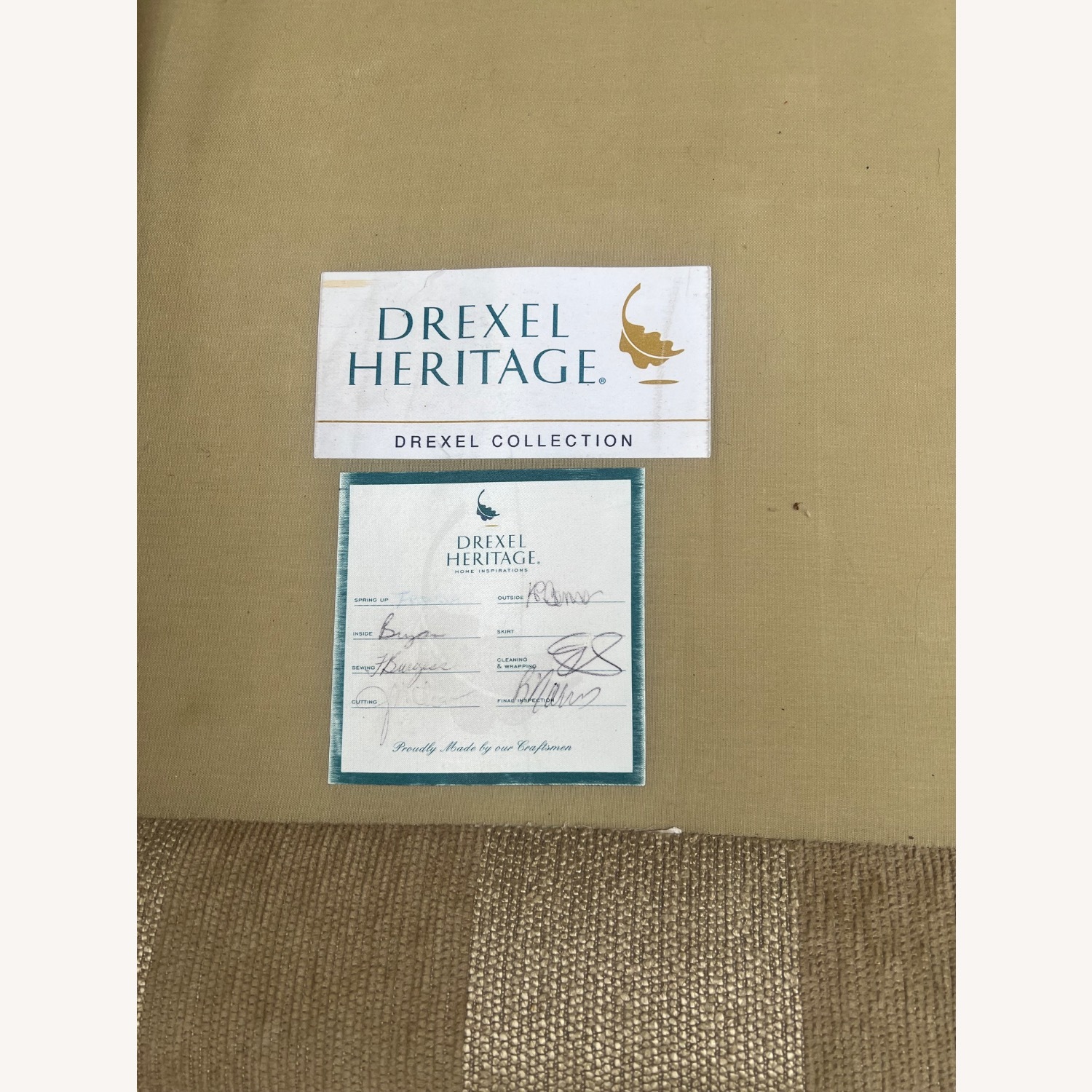 American Drexel Heritage 3 Seat Sofa - image-2