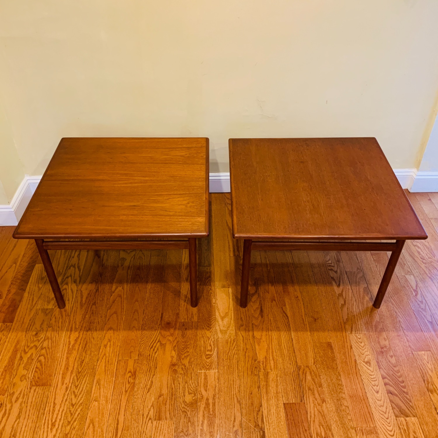 Pair of Mid Century Teak Coffee Table End Tables - image-10