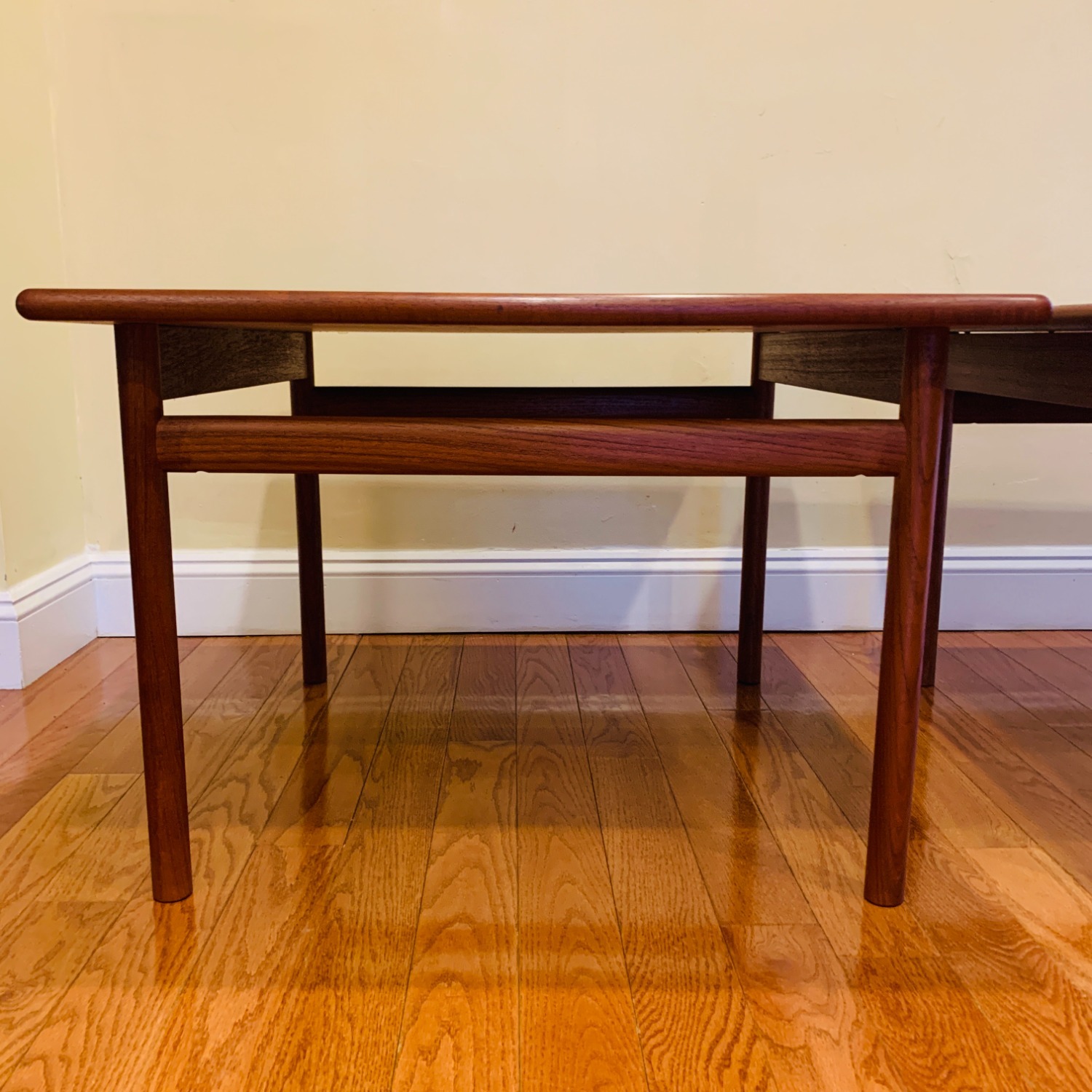 Pair of Mid Century Teak Coffee Table End Tables - image-9