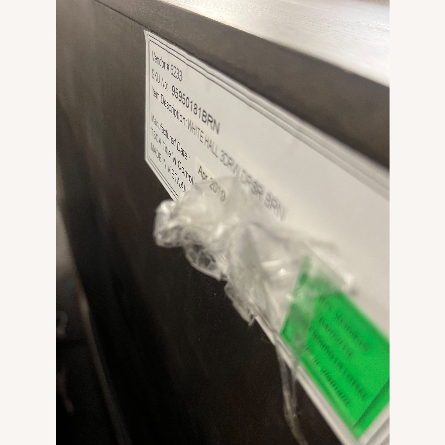 Restoration Hardware White Hall 3 Drawer Dresser  - image-4