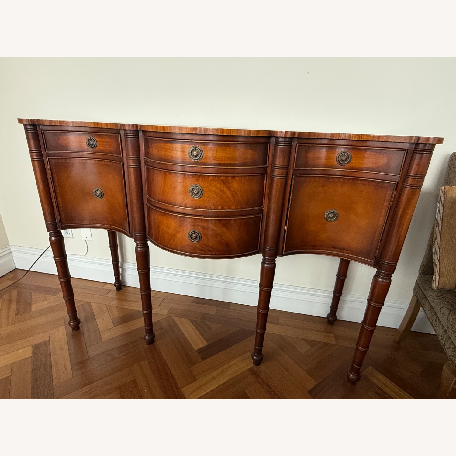 Vintage/Antique Finds Dark Brown Sideboard - image-1
