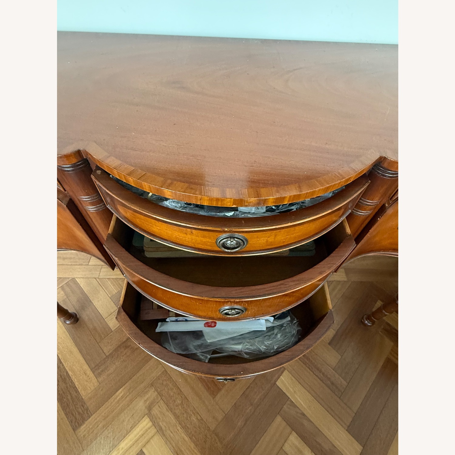 Vintage/Antique Finds Dark Brown Sideboard - image-6