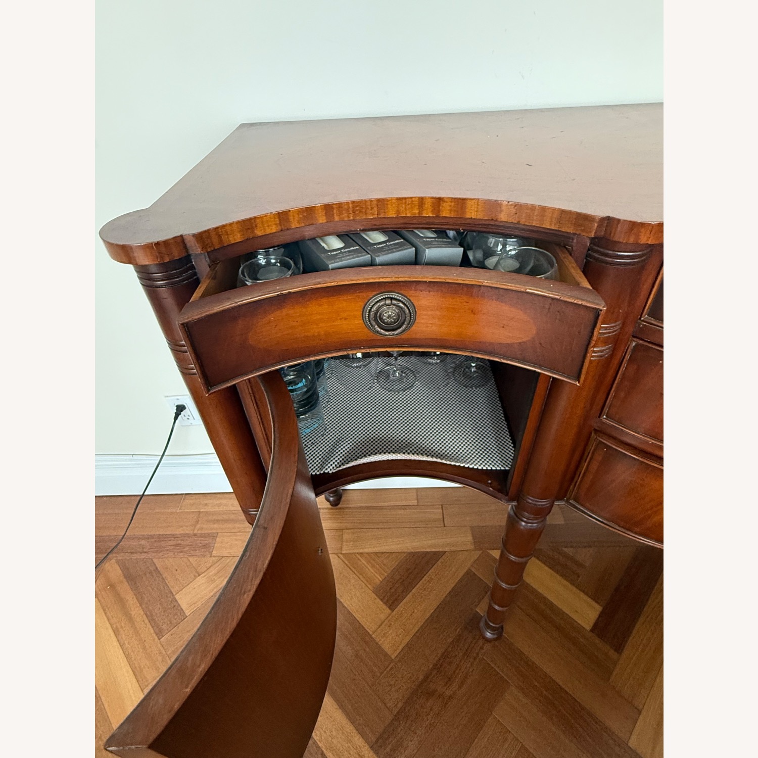 Vintage/Antique Finds Dark Brown Sideboard - image-5