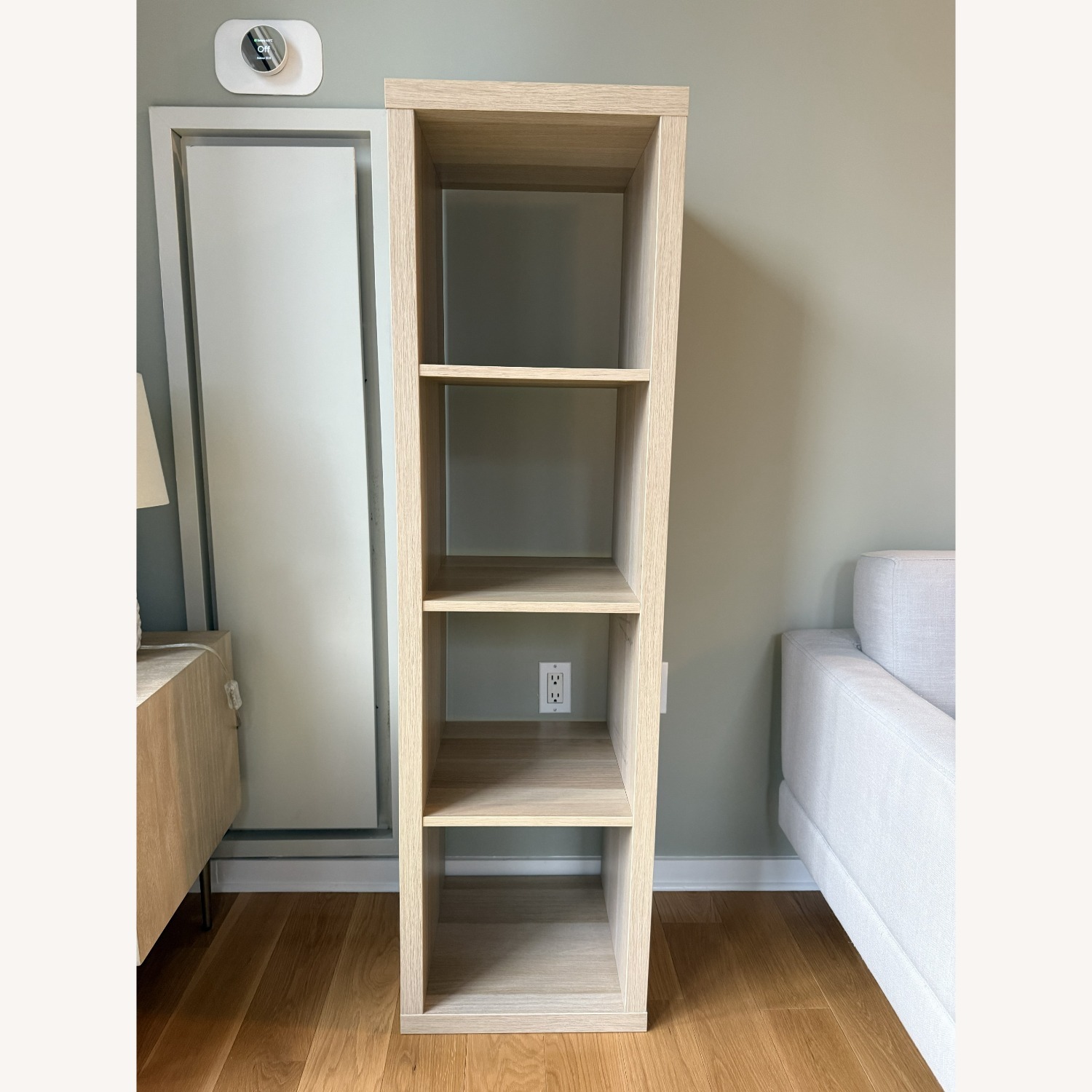 IKEA Kallax Natural Wood Media Storage - image-2