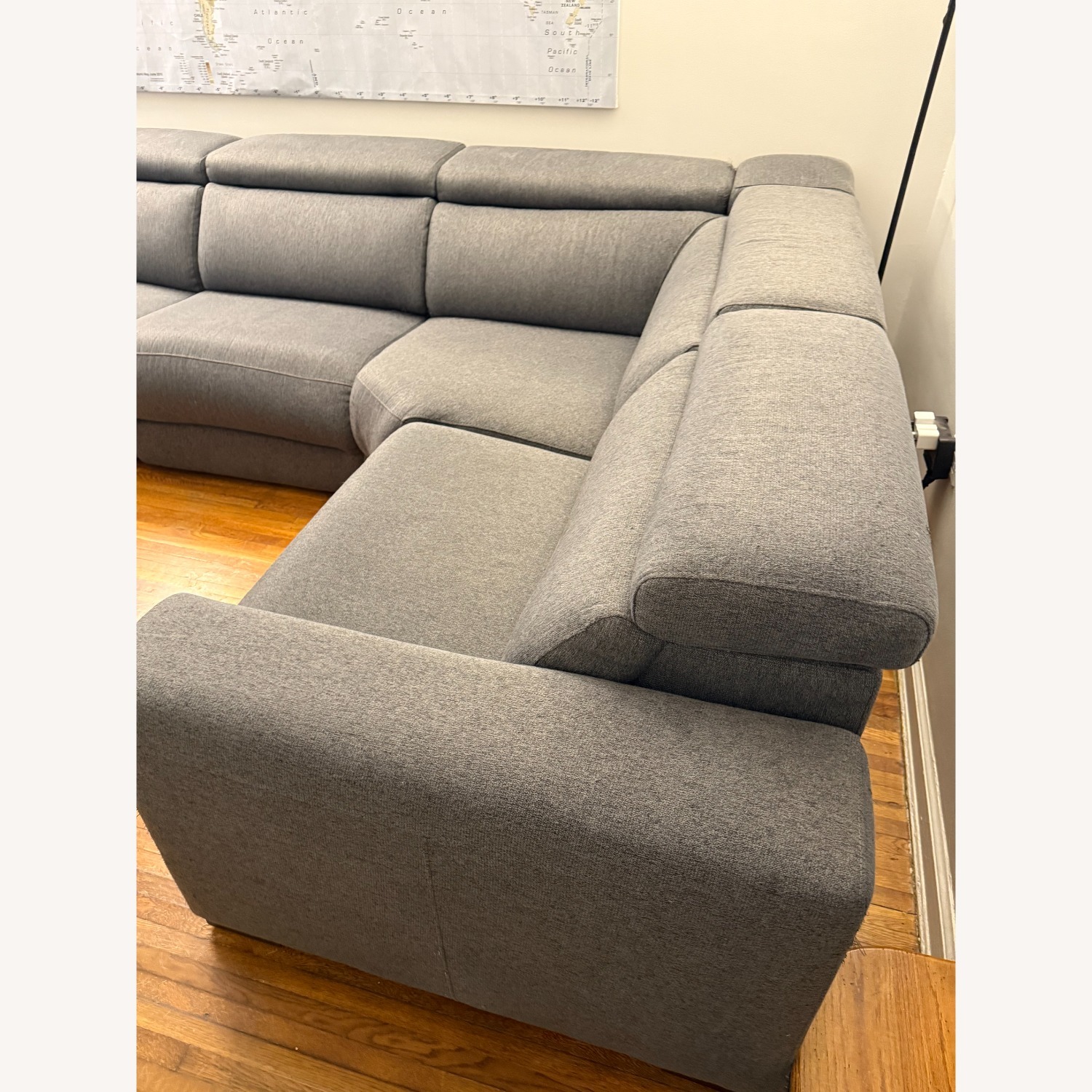 Macy's 4-Pc. Fabric Sectional W Power Recliners - image-6